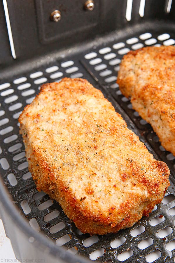 Pork chops in the air fryer