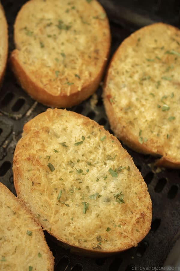 Garlic bread in the Air Fryer