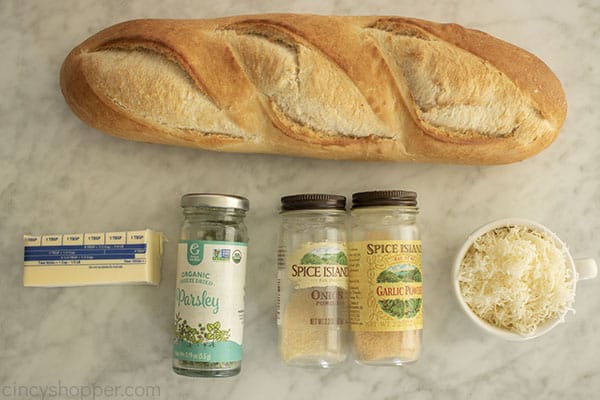 Garlic Bread Ingredients