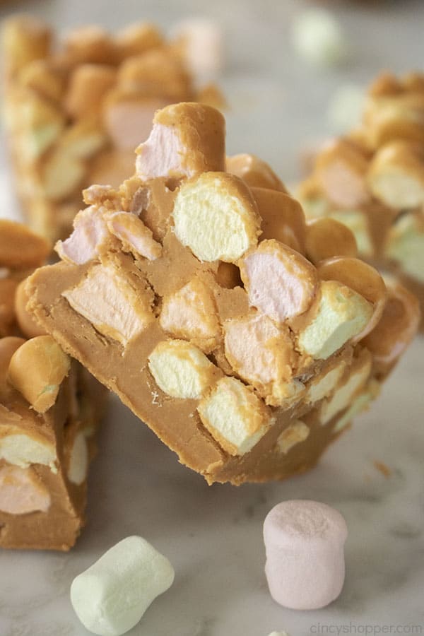 Confetti Squares with peanut butter and butterscotch