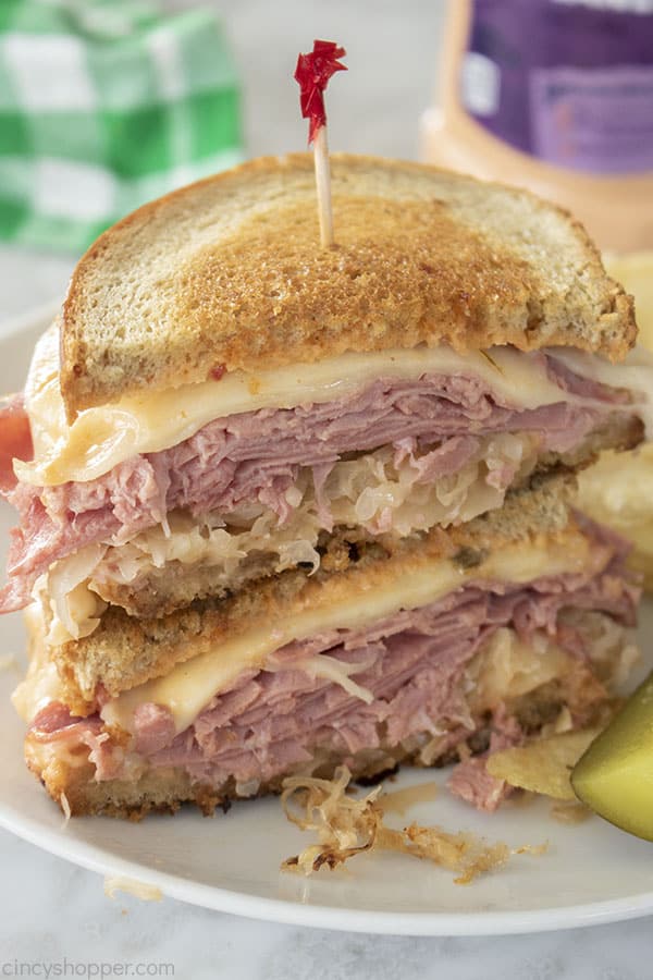 Reuben Sandwich just like the deli