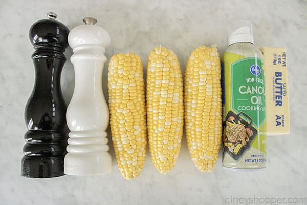 Air Fryer Corn on the Cob Ingredients