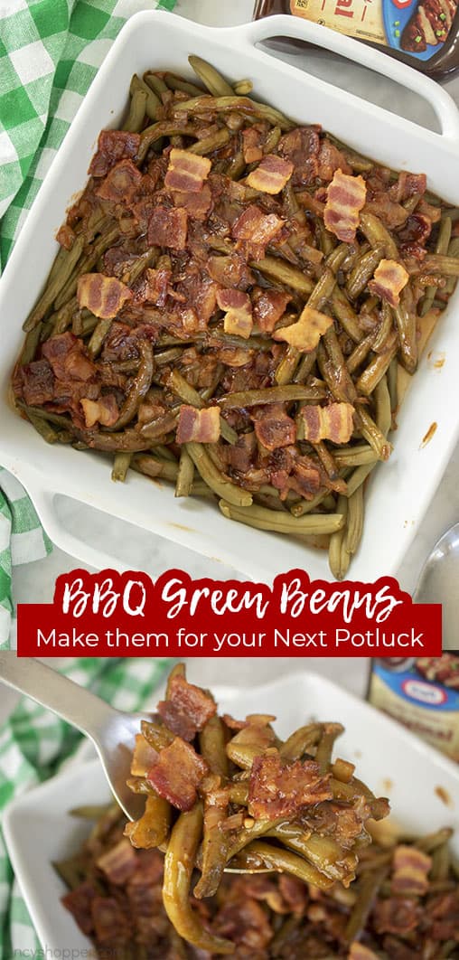 Long pin BBQ Green Beans Make them for your Next Potluck