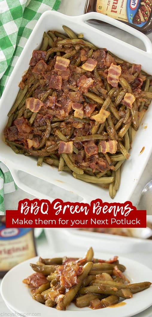 Long pin BBQ Green Beans Make them for your Next Potluck