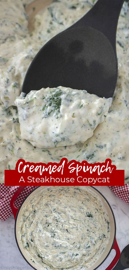 Long Pin Creamed Spinach A Steakhouse Copycat