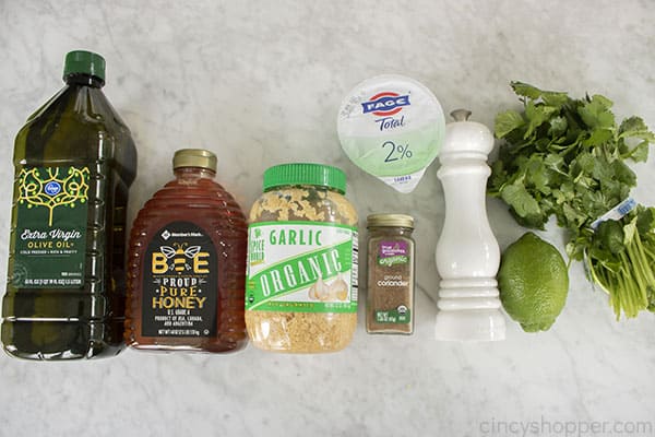 Cilantro Dressing Ingredients