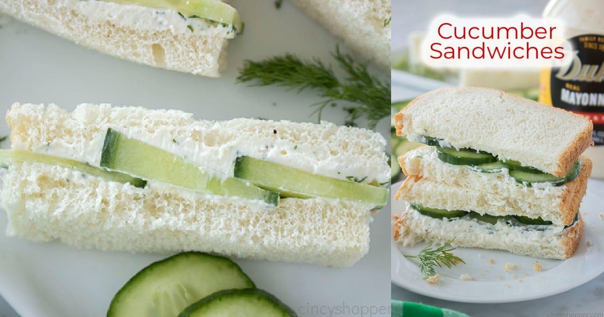Cucumber Sandwiches - CincyShopper