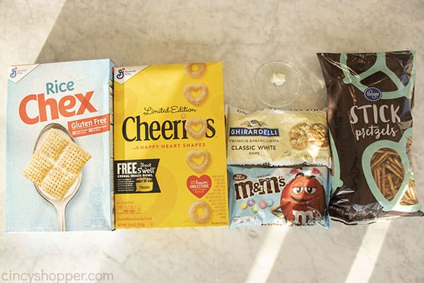 Easter Snack mix Ingredients