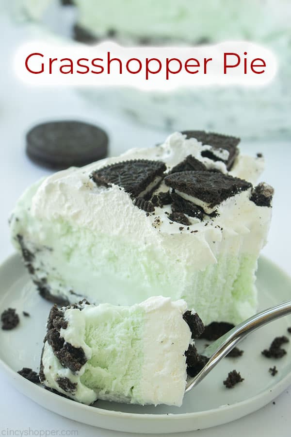 Text on image Grasshopper Pie