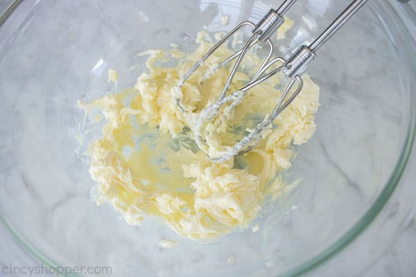Creamed butter for icing