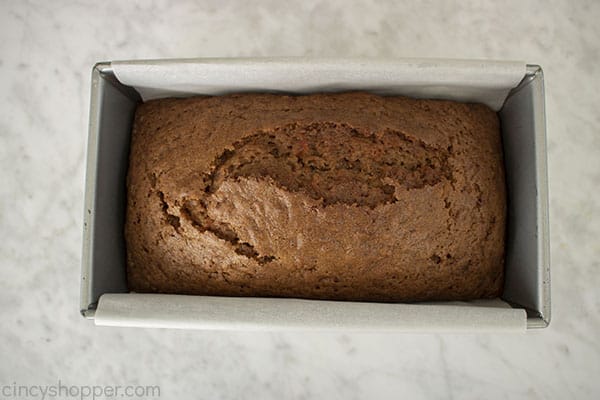 Fresh baked Carrot Bread loaf