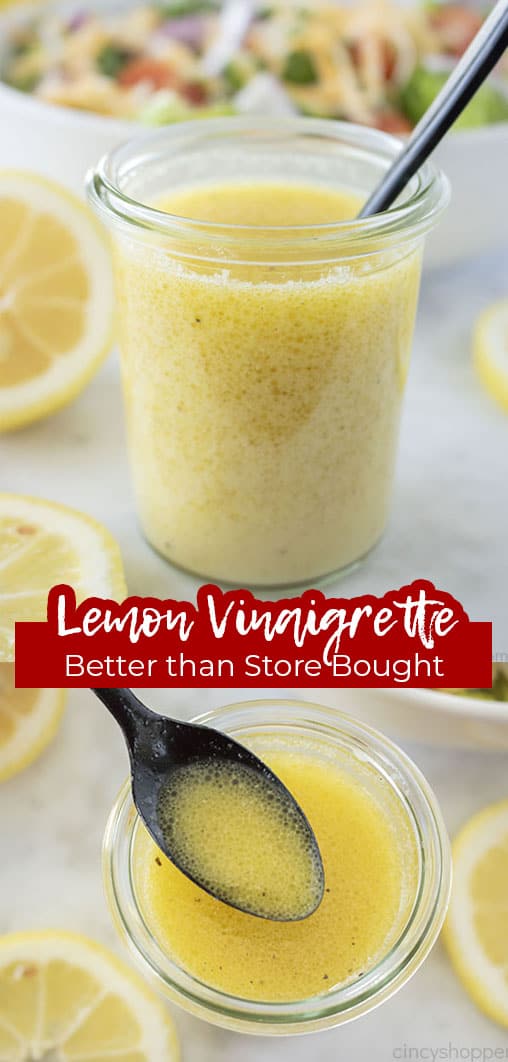 Long pin Lemon Vinaigrette Better than Store Bought