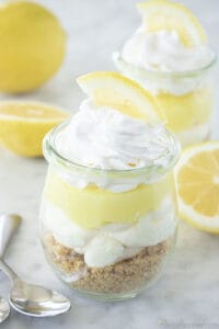 No Bake Lemon Cheesecake Parfait - CincyShopper