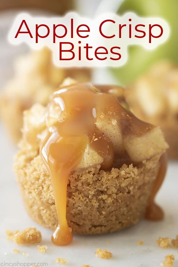 Text on image Apple Crisp Bites