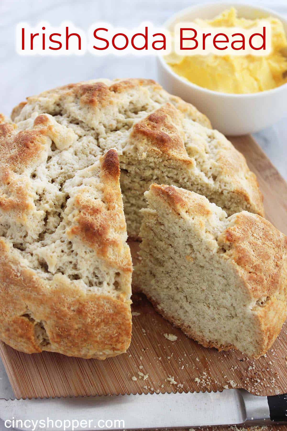 Text on image Irish Soda Bread.