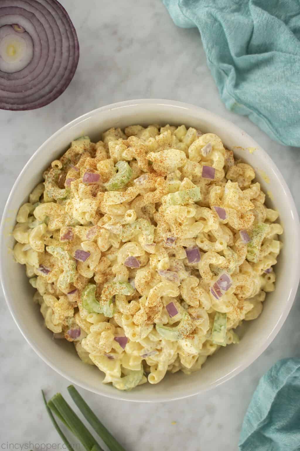 Deviled Egg Pasta Salad