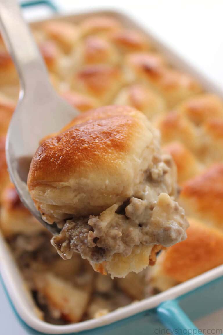 Biscuits and Gravy Casserole