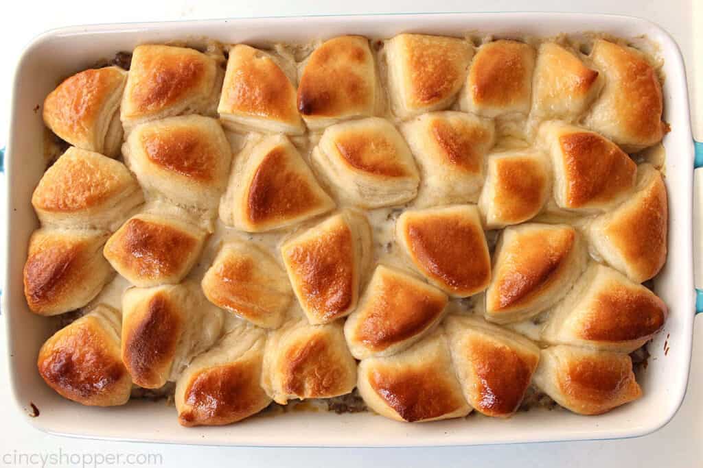Biscuits and Gravy Casserole