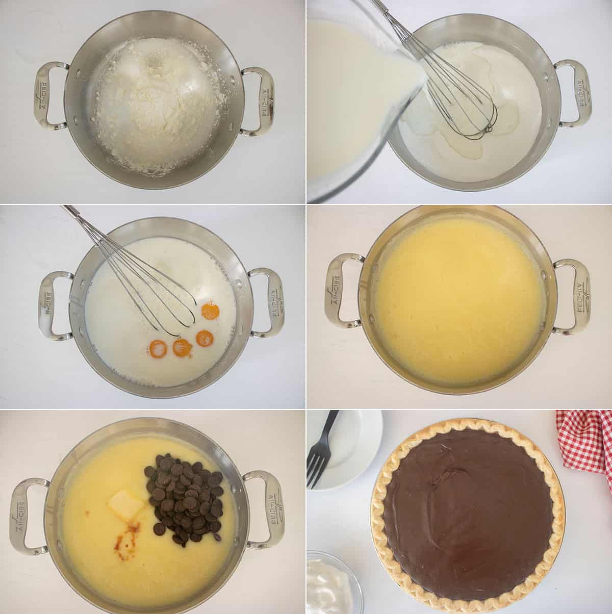 How to make grandmas chocolate pie