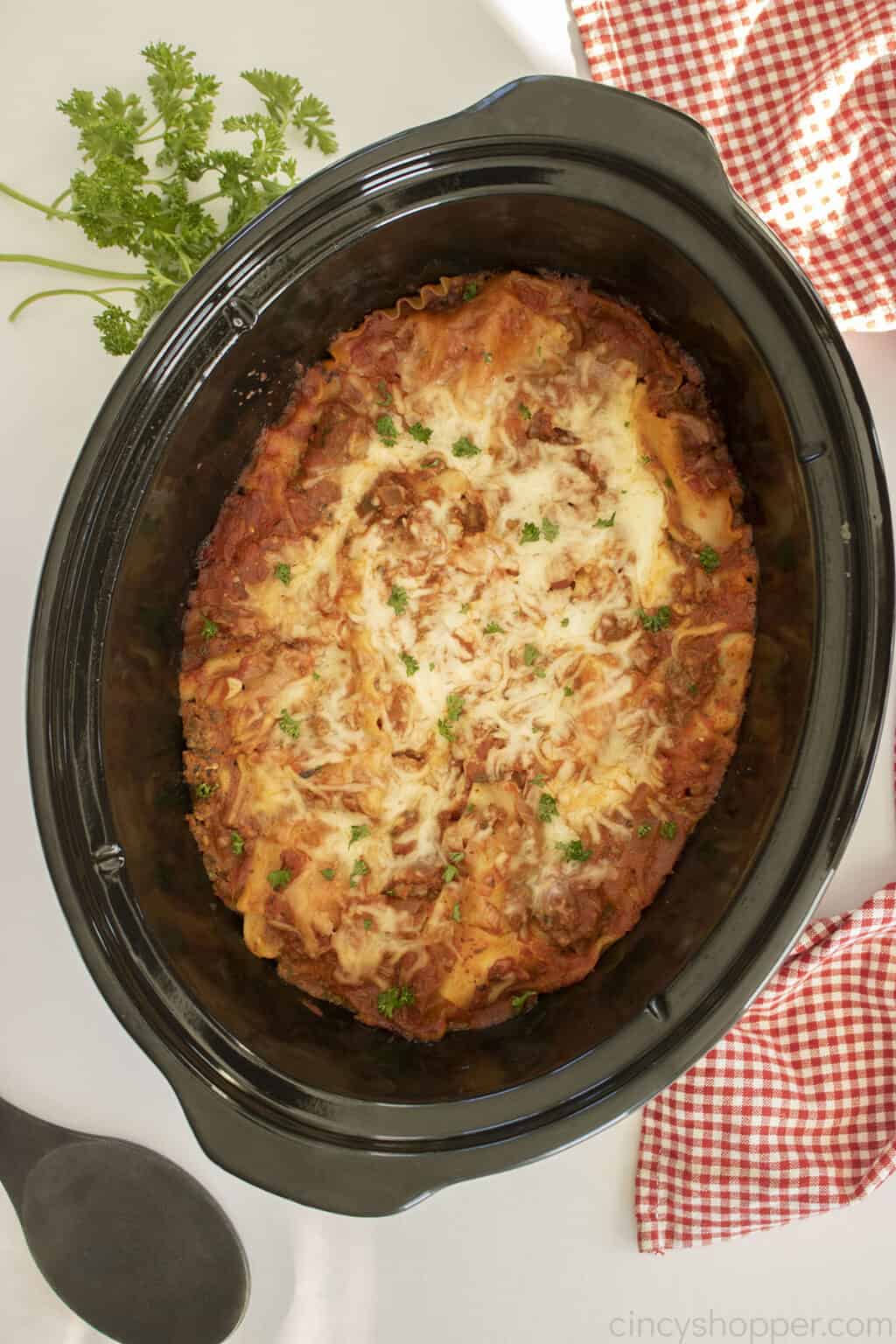Crock Pot Lasagna - CincyShopper