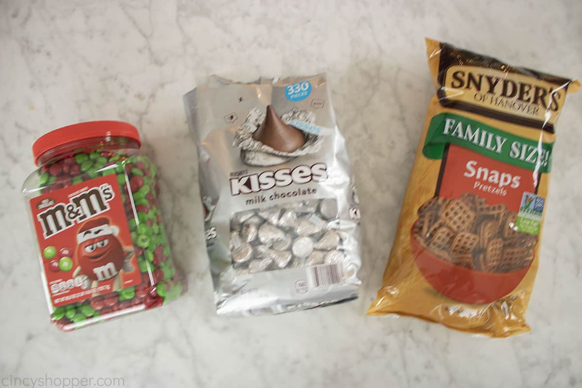 Pretzel Hershey Kiss M&M Ingredients