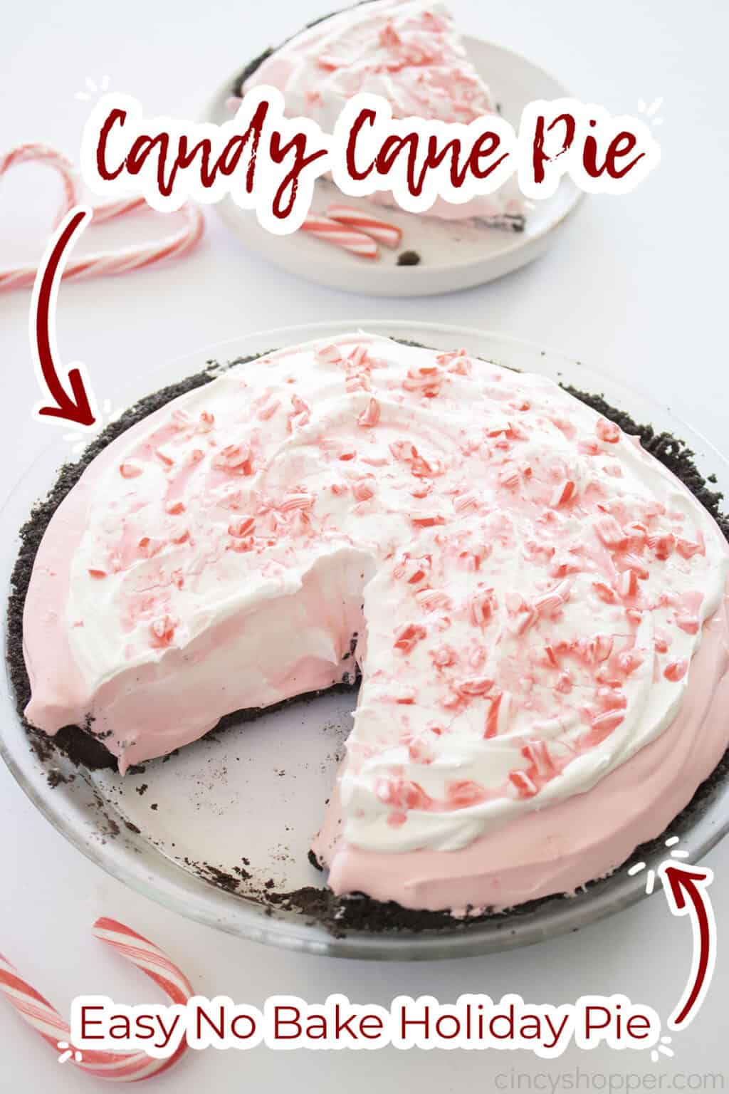Candy Cane Pie