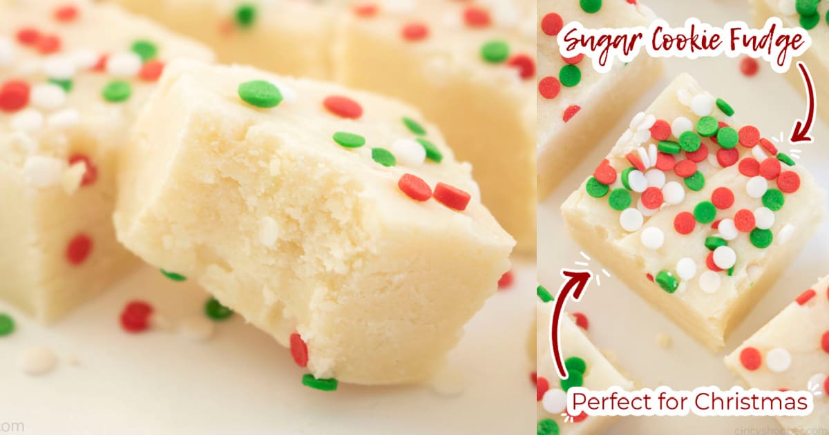 Sugar Cookie Fudge - CincyShopper
