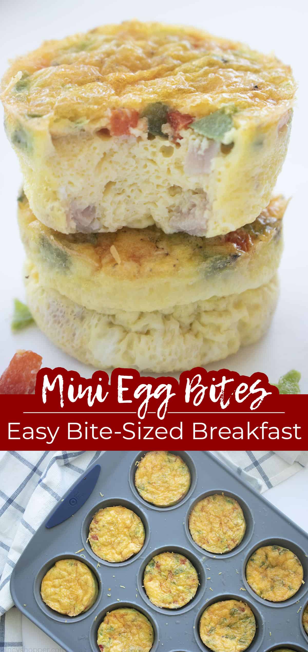 Long pin Mini Egg Bites Easy Bite Sized Breakfast
