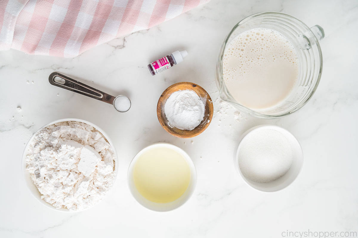 Pink Pancake Ingredients