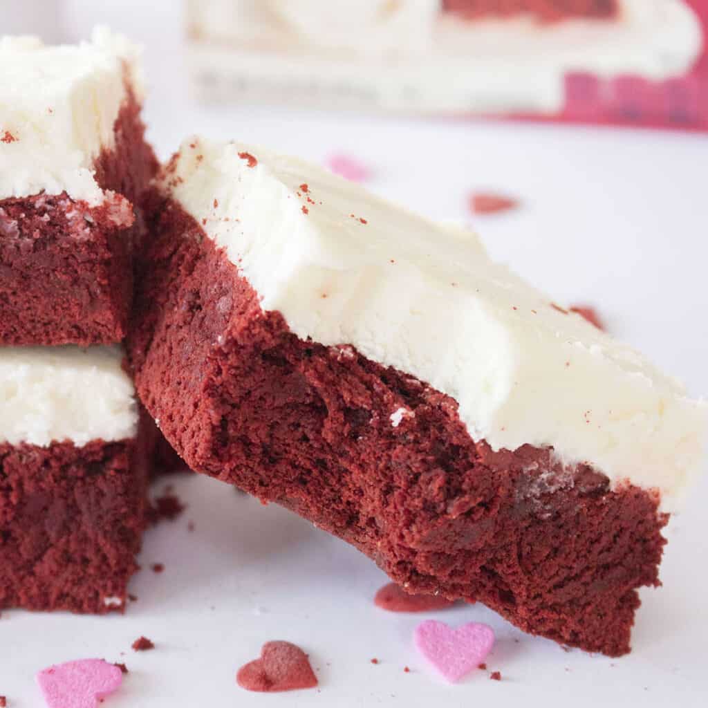 Red Velvet Cake Mix Brownies - CincyShopper