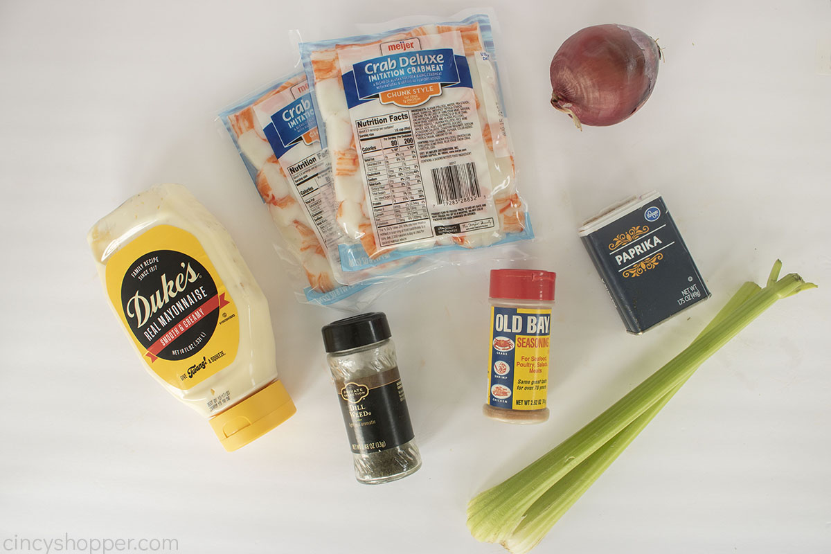 Crab Salad Ingredients