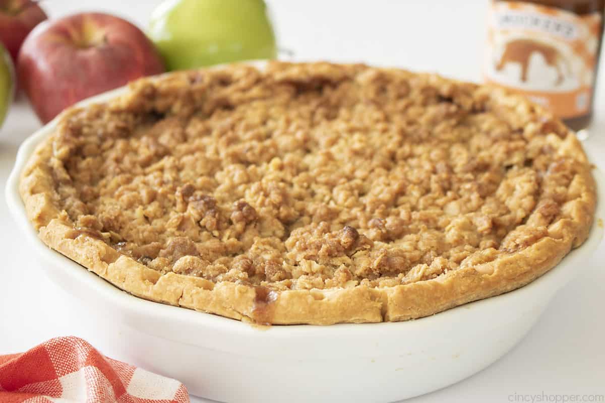 Fresh baked Apple Pie Cheesecake