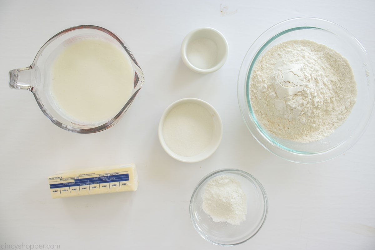 Butter Swim Biscuits Ingredients