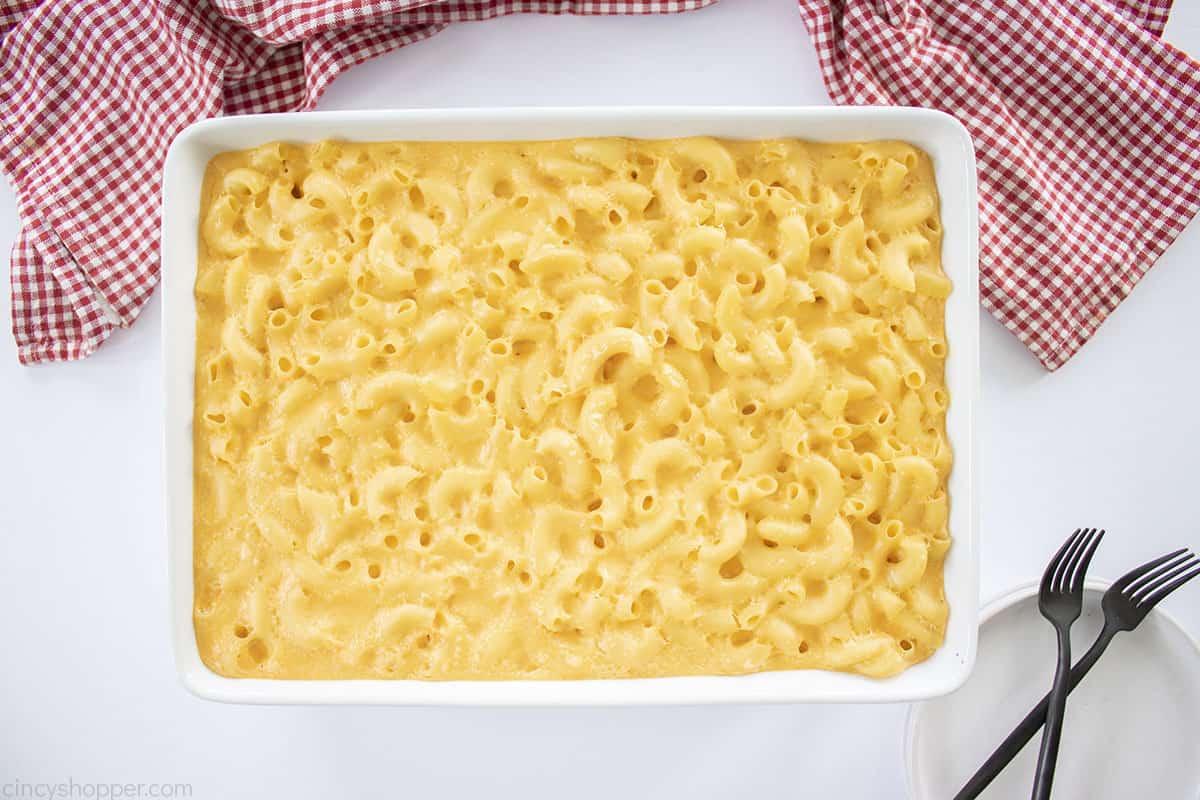 Baked Homemade Stouffer's Macaroni and Cheese