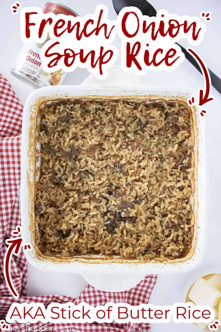French Onion Soup Rice - CincyShopper