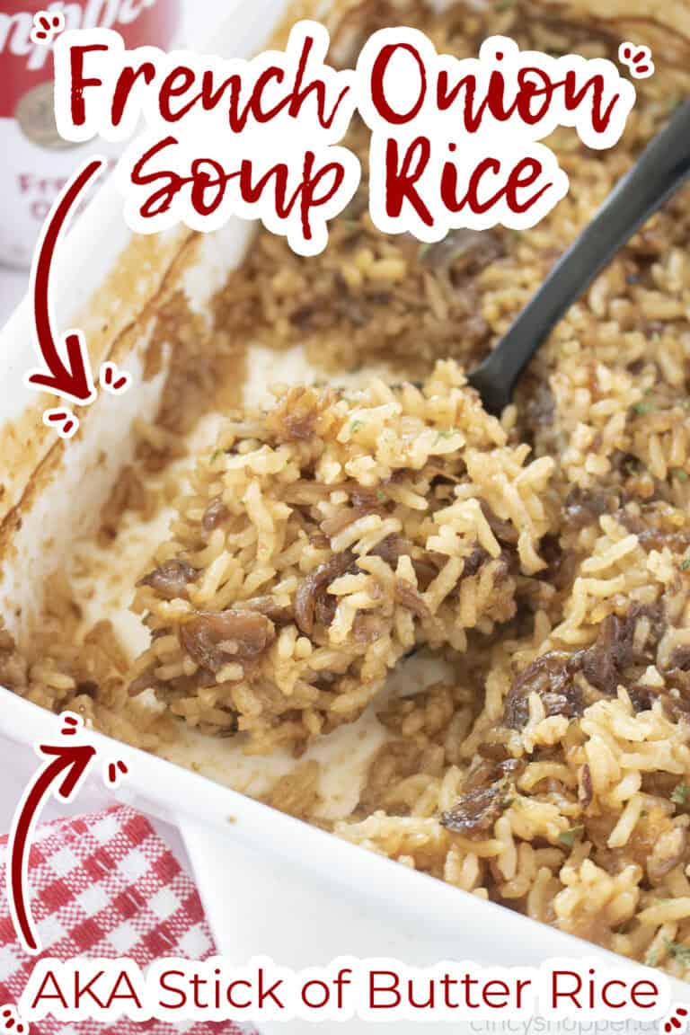 French Onion Soup Rice - CincyShopper