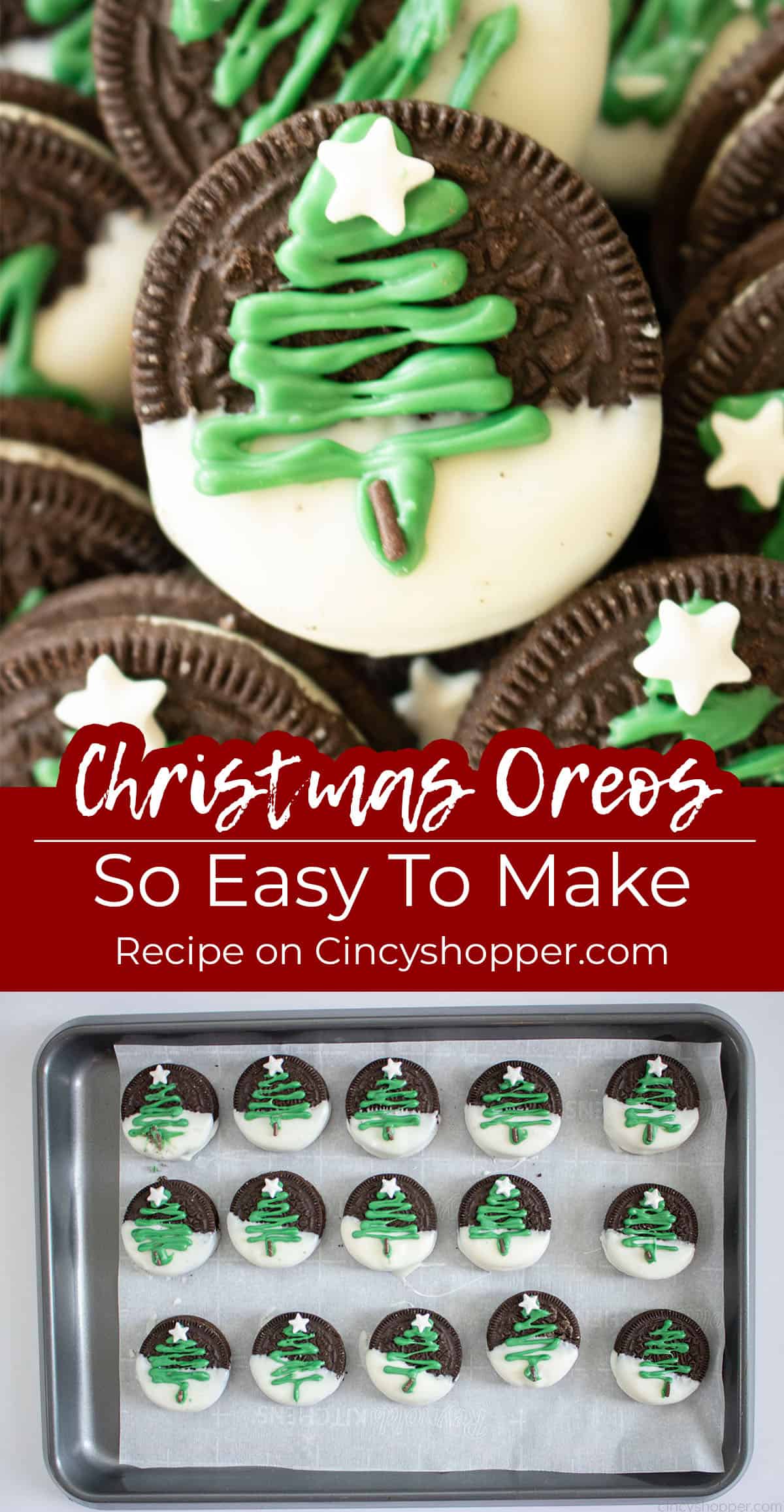 Long Pin Collage Christmas Oreos So Easy TO make
