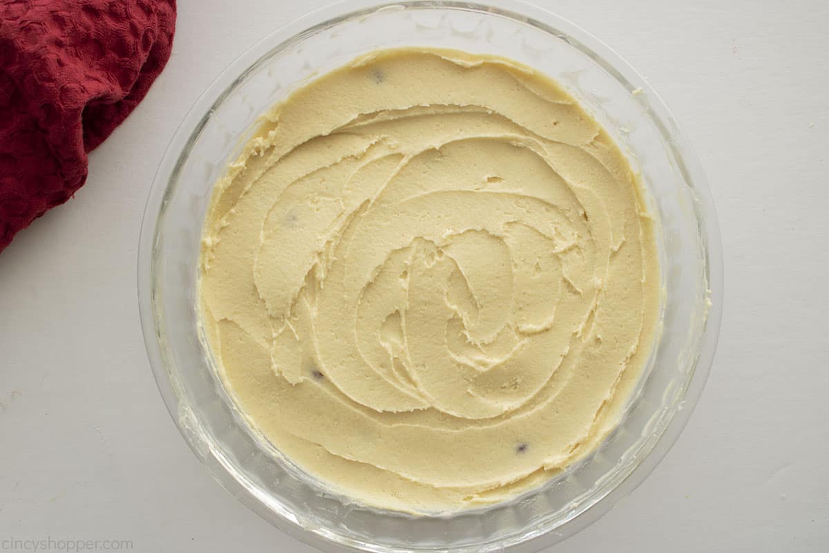 Batter smoothed out